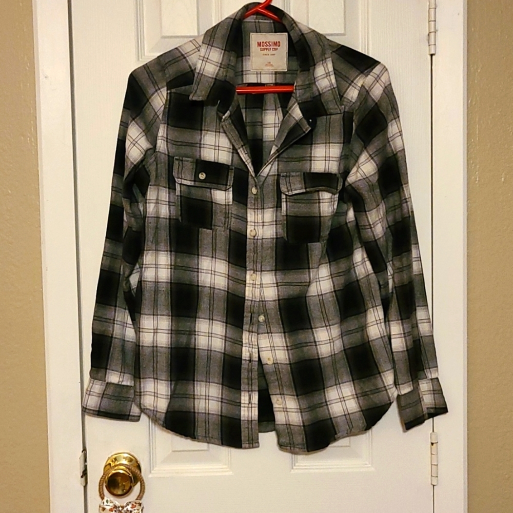 Plaid button up